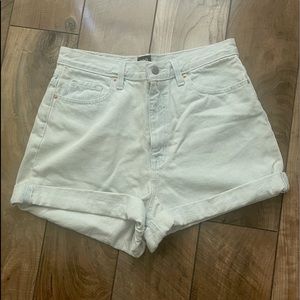 BDG size 30 light blue acid washed Jean shorts